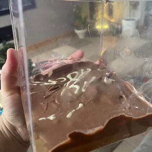 Hannah heeft een foto van de aankoop toegevoegd