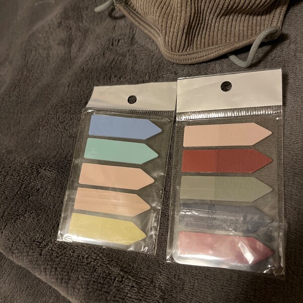 The Variety Color Index Sticky Note Tab - Etsy