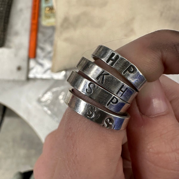 Platinum Wedding Band Thin Platinum Ring Flat Platinum Band Smooth