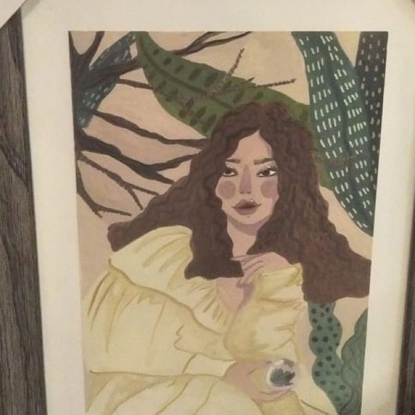 A4 Wall Art Illustration Print on Acid Free Paper - Wallpaper ...