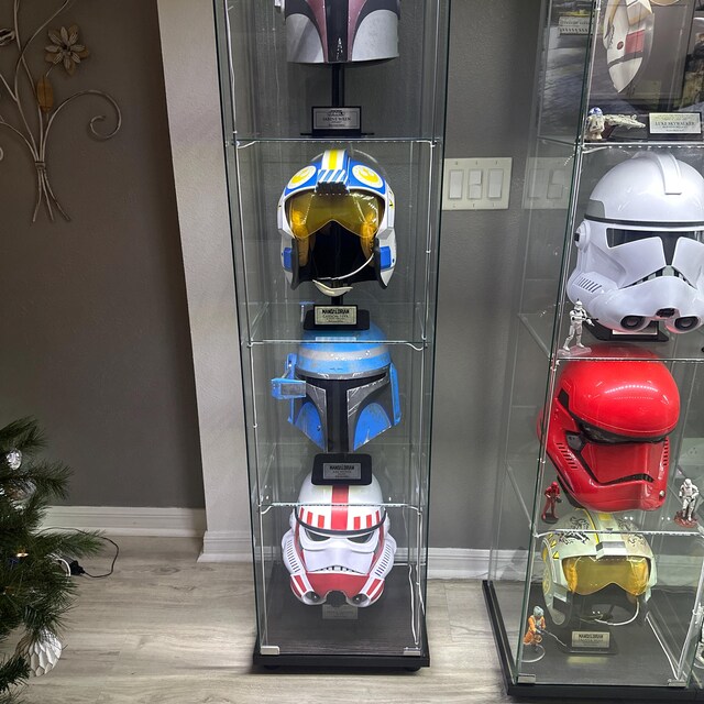 ブラックシリーズヘルメット用プレート付きヘルメットスタンド