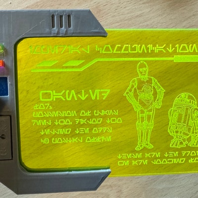 Star Wars Galaxy's Edge Datapad Displays Star Wars Cosplay - Etsy