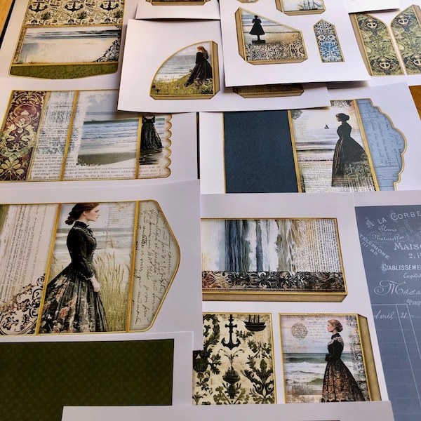 Hidden Paperclips Junk Journal Printable Loaded Paper Clips Vintage