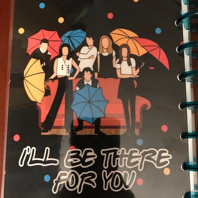 Friends TV Show Planner Cover Set, Friends, Covers for Happy Planner, I ...