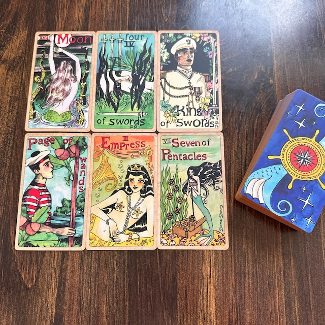 豪奢な Gold Coral Tarot Mermaid Darcy Dame Edition 3.5 Version NEW 趣味・スポーツ・実用