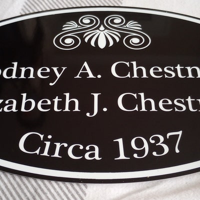 Custom Aluminum House Number Sign – 3" X 12" Vertical Address Plaque, Personalized & Weatherproof