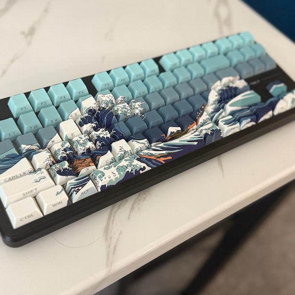 Ocean Themed Keyboard - Etsy
