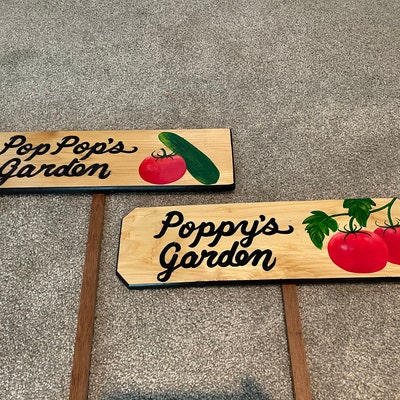 Grandpas Garden Sign Grandmas Garden Sign Pops Garden Sign Nana Papa