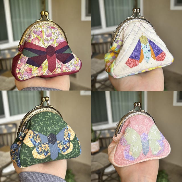 Andrea Coin Purse PDF Sewing Pattern, Metal Frame Pouch Pattern - Etsy