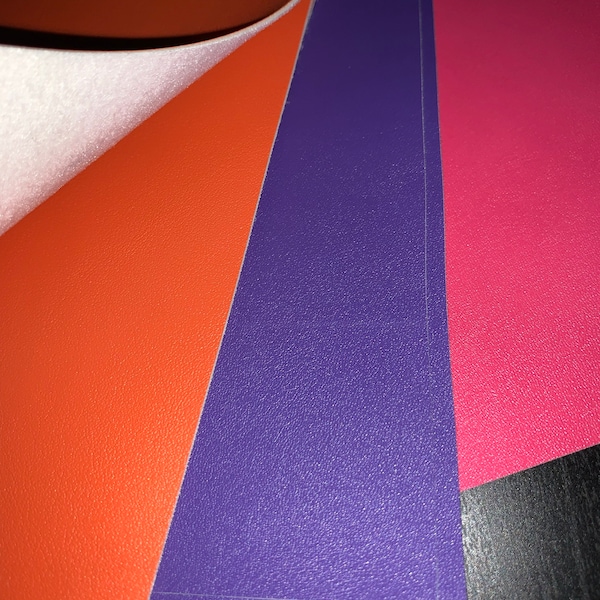 Smooth Texture Faux Leather Sheets. Faux Leather Sheets. Leather Hair ...