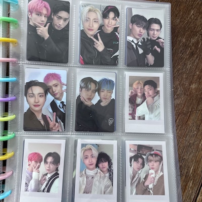 A4 Large Volumn Kpop Photocard Binder Collect Book Photo Albumn 3 Inch ...