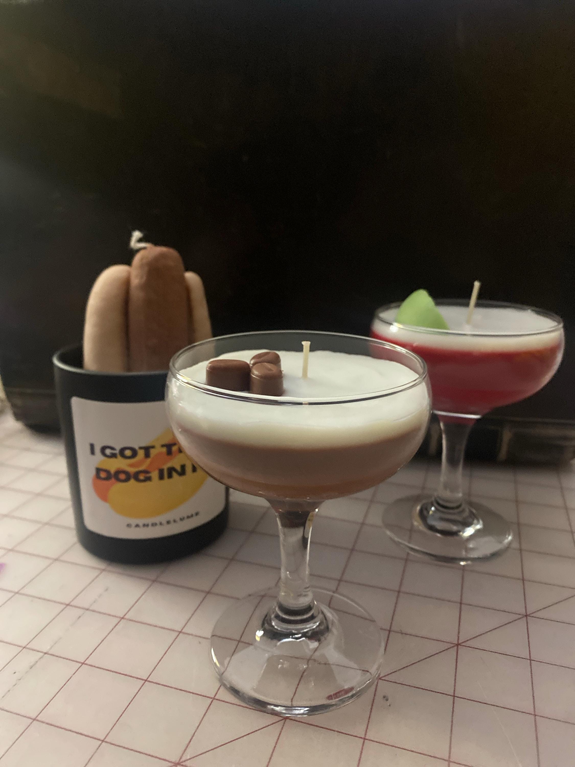 Espresso Martini Candle - Coupe Glass / Coffee Candle / Espresso Martini Lovers / Espresso Lovers