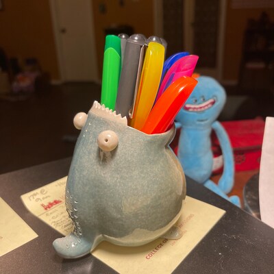 Ceramic Handmade Pencil Holder - Etsy