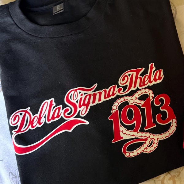 The Redz Sorority 1913 Red Script & Pearls Design - Etsy