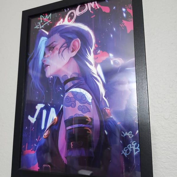 JINU Demon Form KPOP Demon Hunters Art Print Poster, Gift for Gamer - Etsy