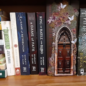 Custom Antiqued Bookshelf Insert/samples of Some Custom Creations/old ...