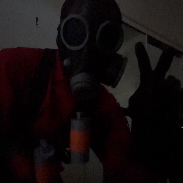 Pyro Gas Mask: 3D Printed Wearable Replica Cosplay Prop, S/M/L (team ...