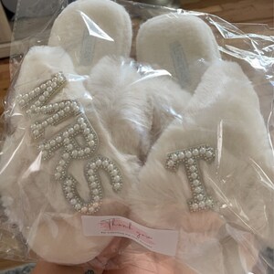 Faux Fur Bride Slippers I Do Slippeerscustomized - Etsy