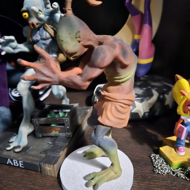 Abe Action Figure Oddworld Soulstorm Playstation - Etsy