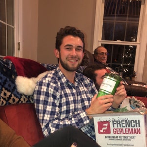 Keller added a photo of their purchase