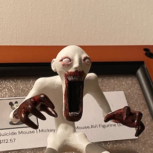 SCP 096 Figure Figurine Art Toy Terror Horror Creepy 