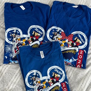 Custom Disney Cruise 2026 Shirt, Custom Disney Cruise Family