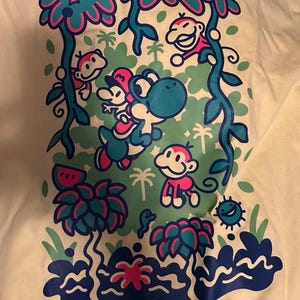 ヨッシーアイランド モンキージャングル Tシャツ
