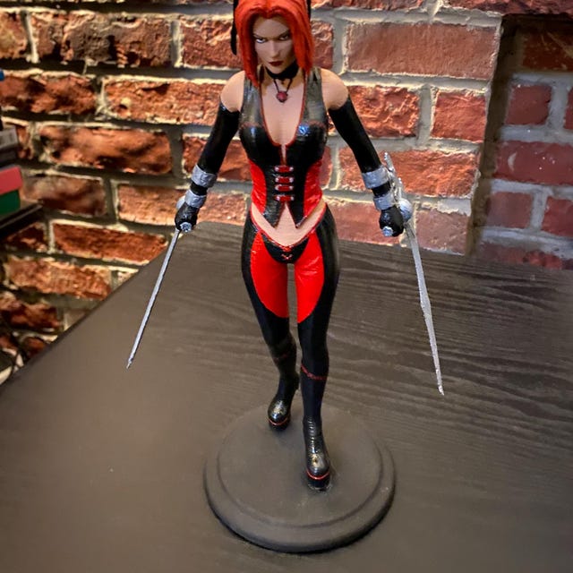 【非売品】BLOODRAYNE ブラッドレイン フィギュア EA ブラッドレイン フィギュア、ブラッドレイン スタチュー、ビデオゲーム