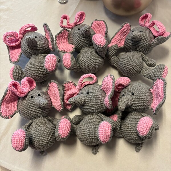 Amigurumi Crochet Pattern - Ellie the Elephant (ENGLISH ONLY) - Etsy