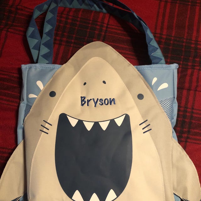 Kids Beach Bag, Personalized Children's Beach Tote, Toddler Beach