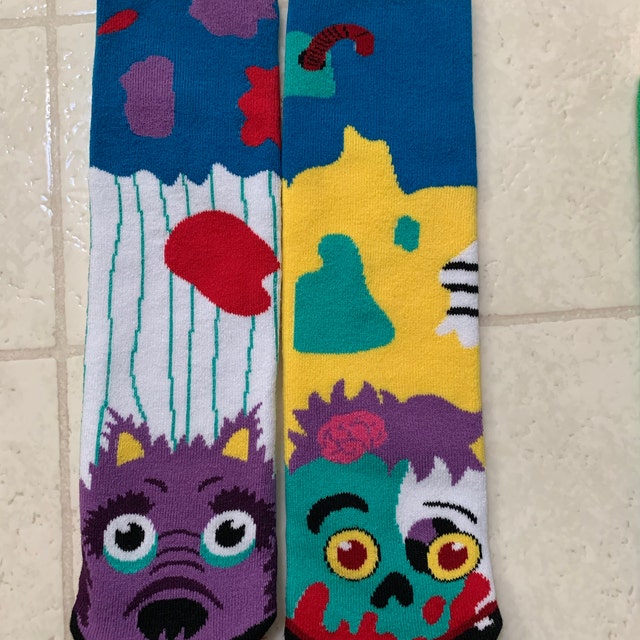 Zmart Calcetines divertidos para niñas, calcetines de unicornio, calcetines  de animales de sirena, regalos lindos para niñas de 1 a 10 años