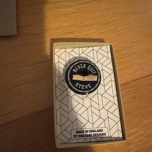 Etsy-koper heeft een foto van de aankoop toegevoegd