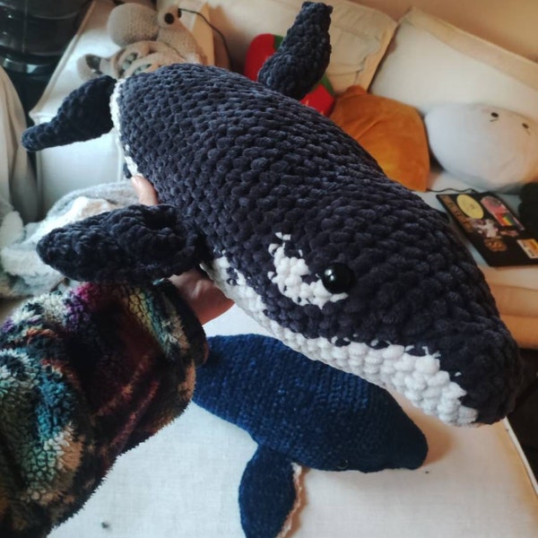 Ollie the Orca PDF Pattern / Orca Crochet Pattern / Crochet Orca ...
