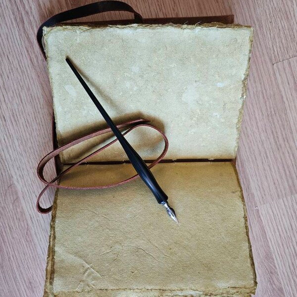 Vintage Leather Journal Recycled Paper Journal, for Notes, Notebook