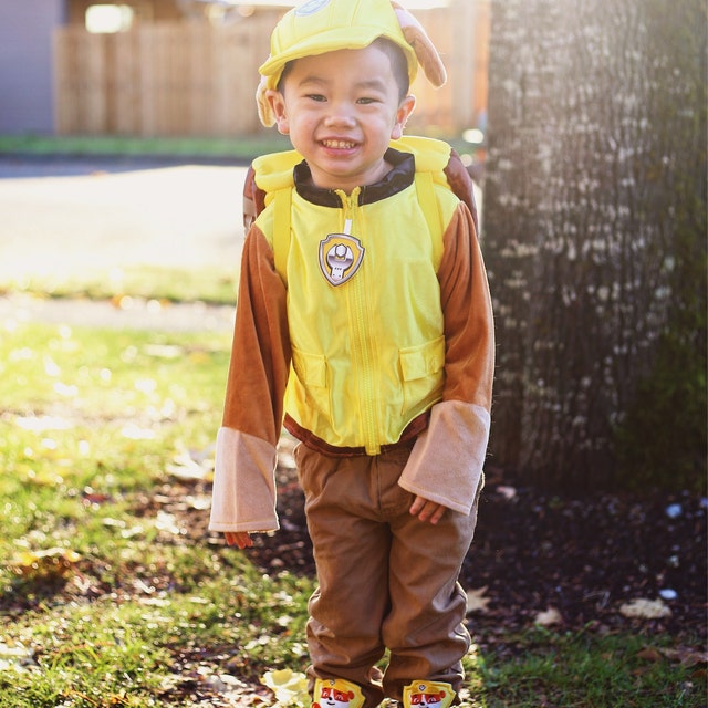 Boys Rubble Pup Costume Dog Paw Pup Patrol Rubble Halloween Costume and  Converse Shoes Set Kids Birthday Paw Patrol Outfit -  Denmark