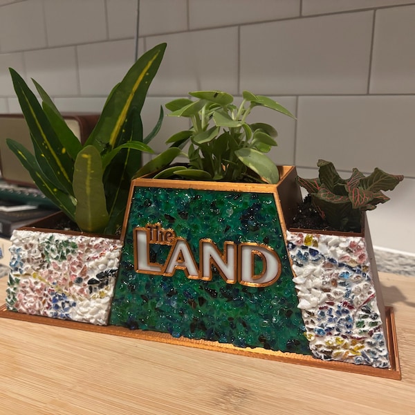 EPCOT the Land Pavilion Inspired Planter Disney Decor Gift Spring Gift ...
