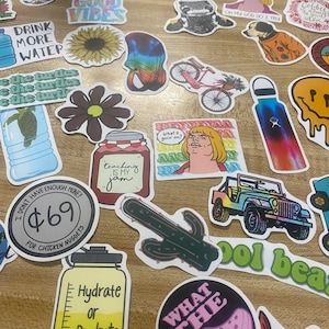 50 Random Sticker Pack for Laptop Book Decoration Stickers - Etsy