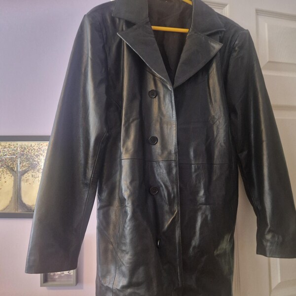 Women's Vintage 80s Suede Oversized L