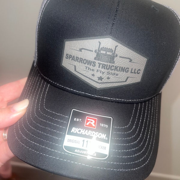 Custom trucking company hats personalized hats custom semi truck hat