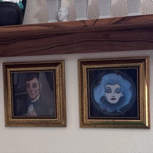 Madame L. - Haunted Mansion Changing Portrait Lenticular - Etsy 日本