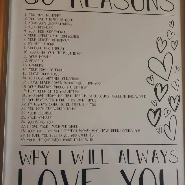 150+ Heartwarming “Reasons Why I Love You” Ideas