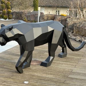 Panther! Weld It Yourself With Digital Plan for Metal. Set