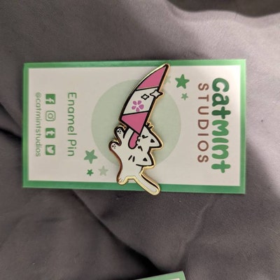 Pride Stabby Cat Hard Enamel Pins Be Gay Do Crime LGBT - Etsy