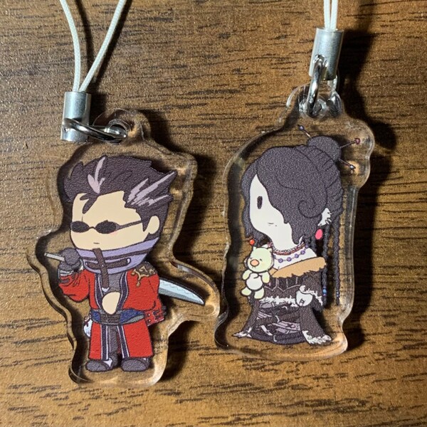1.5” In. Final Fantasy Keychains - Etsy