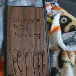 Comprador de Etsy ha añadido una foto de su compra