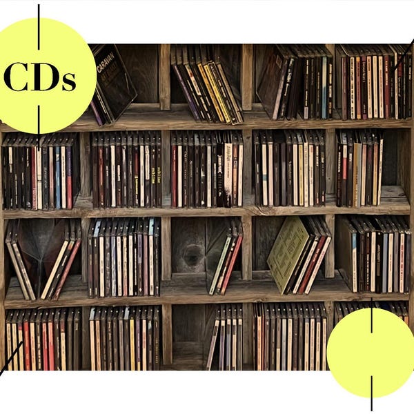 Musical Cubbies Music CD Storage Holder Cubby Shelves Fit Cds - Reclaimed Wood Decor ...