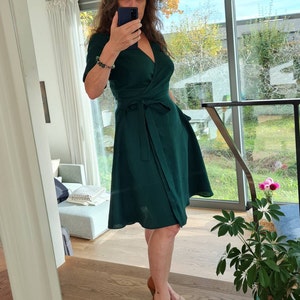 green emerald velvet dress Mint Green Straps A-Line Wedding Guest Dress, Mint_Green / S main image 1