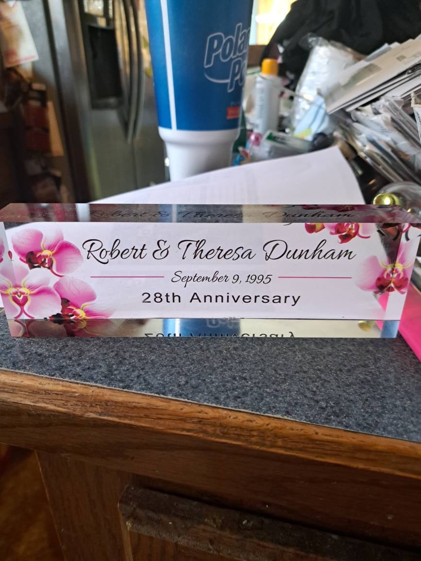 Artblox Office Desk Name Plate Personalized Custom Name Plates for