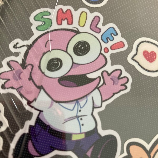 Smiling Friends Pim Sticker - Die Cut Vinyl Sticker 2.5