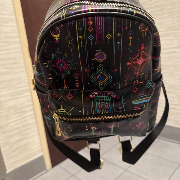 Curse Grunge Crossbody Bag (Black) main image 1